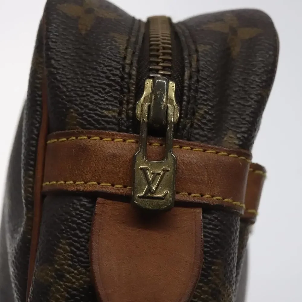 Louis Vuitton Monogram Compiegne 28 Clutch Bag Brown